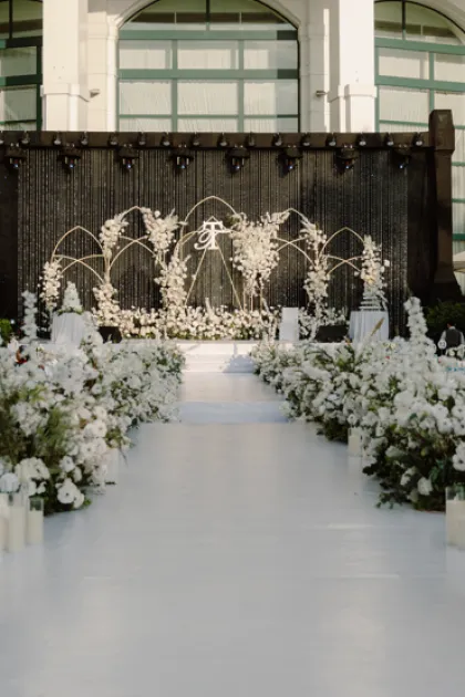 Trang trí tiệc cưới khách sạn Daewoo