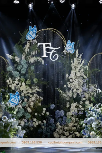 Trang trí tiệc cưới trung tâm Hội nghị Quốc tế Almaz